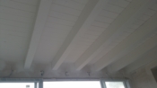 tetti in legno lamellare bianco